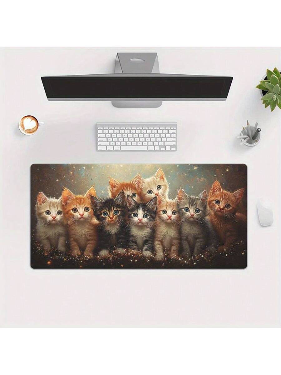 Desk Setup Pc And Laptop - Tapis de souris de jeu pour
