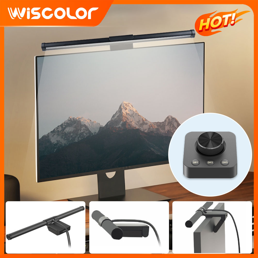Setup Desk Monitor - Barre lumineuse RGB pour moniteur, décoration,