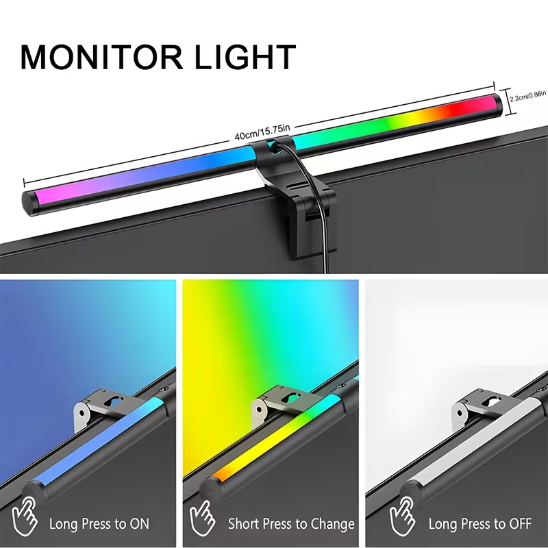 Barre lumineuse RGB pour monit - Setup Desk Monitor avis et prix