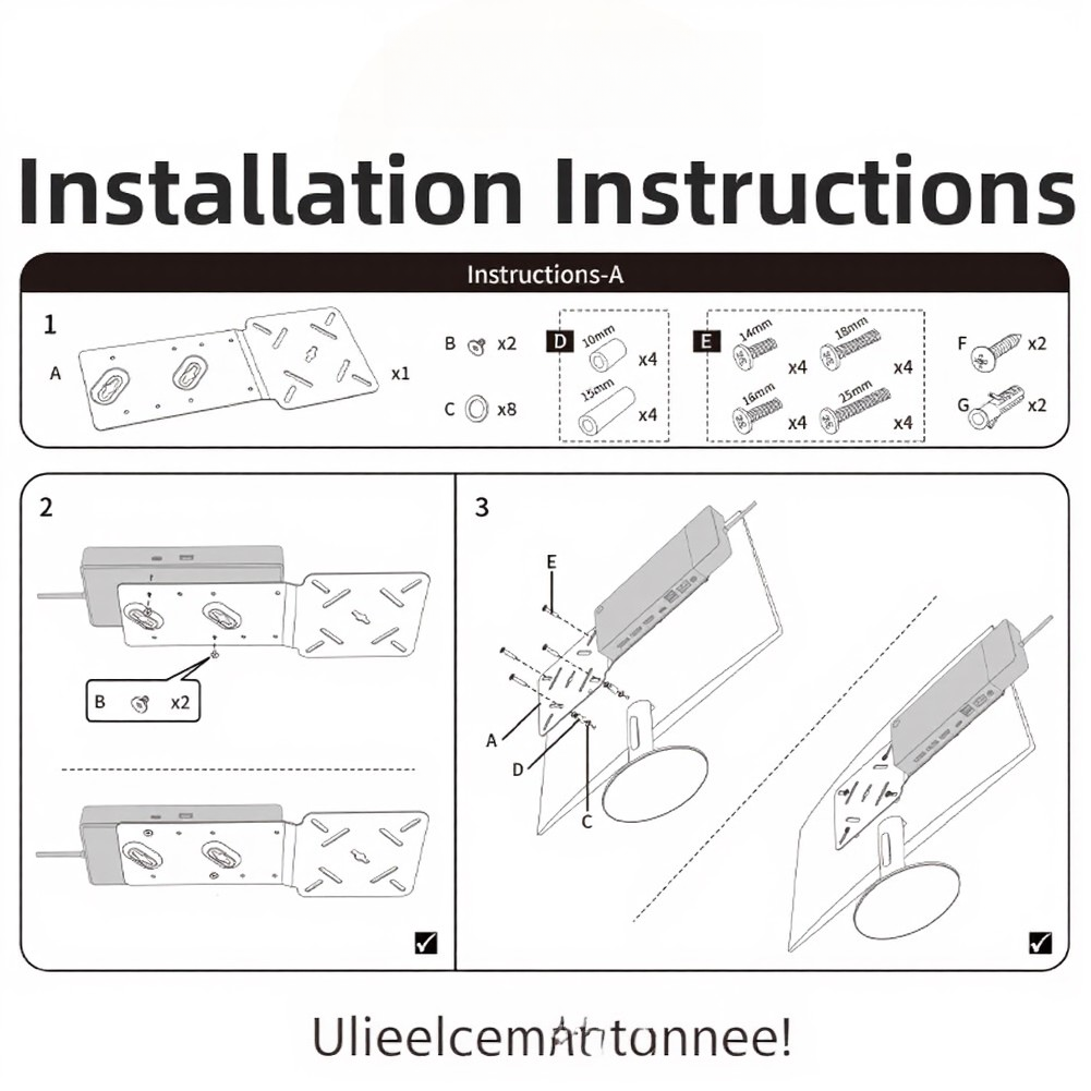 Support de montage métallique  - Setup Desk Monitor avis et prix