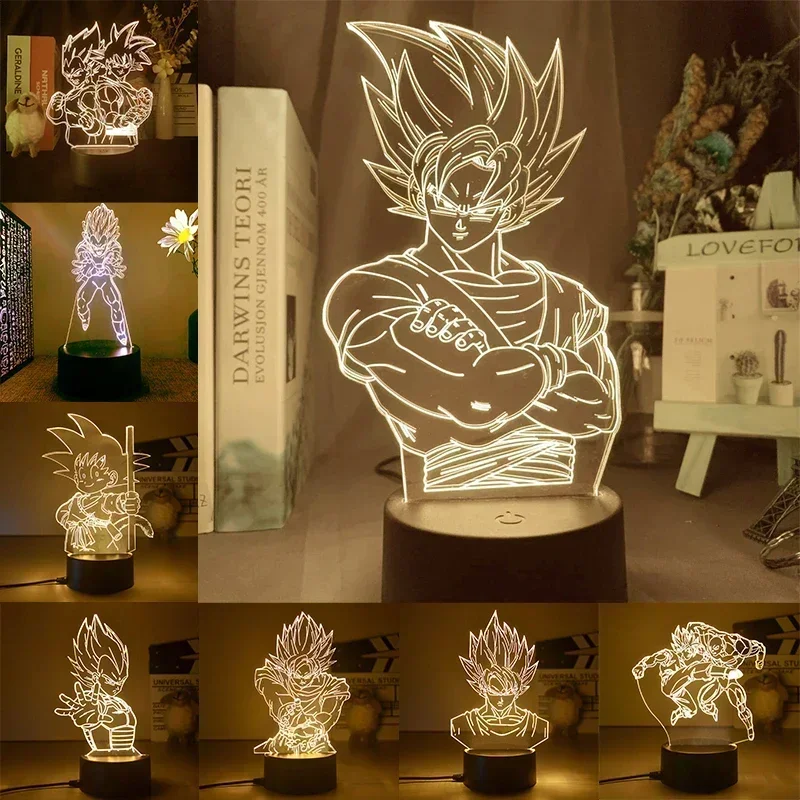 Dragon Ball Z Super Saiyan vég - Desk Setup Lamp avis et prix