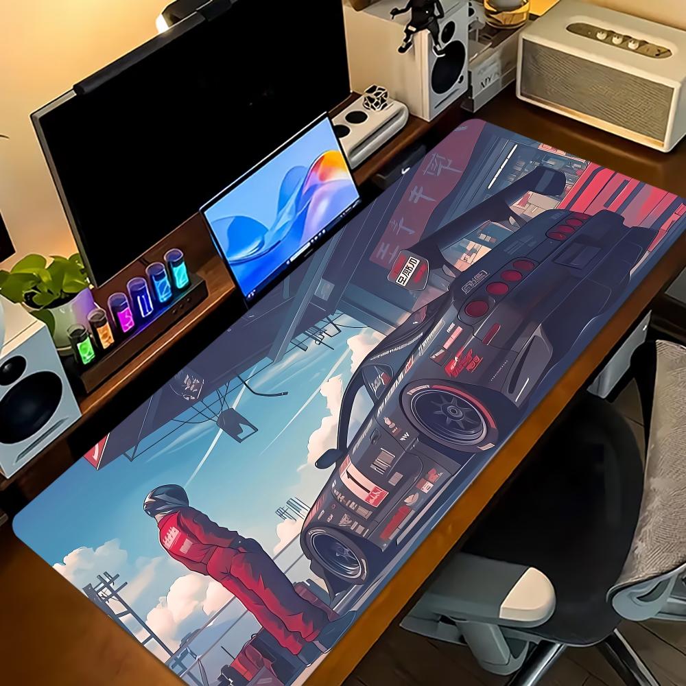 Tapis de bureau étendu Sakura  - Desk Setup Pc And Laptop avis et prix