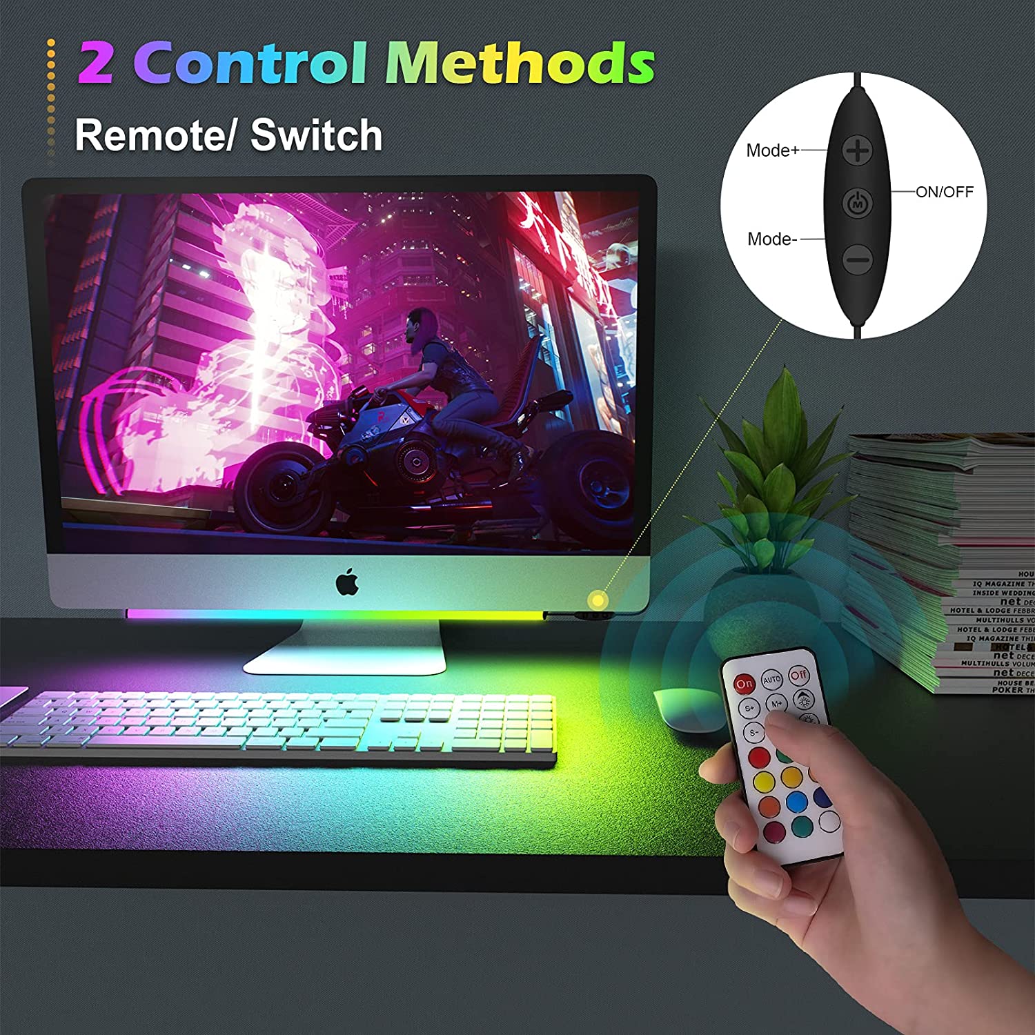 Barre lumineuse RGB Dreamcolor - Setup Desk Monitor avis et prix
